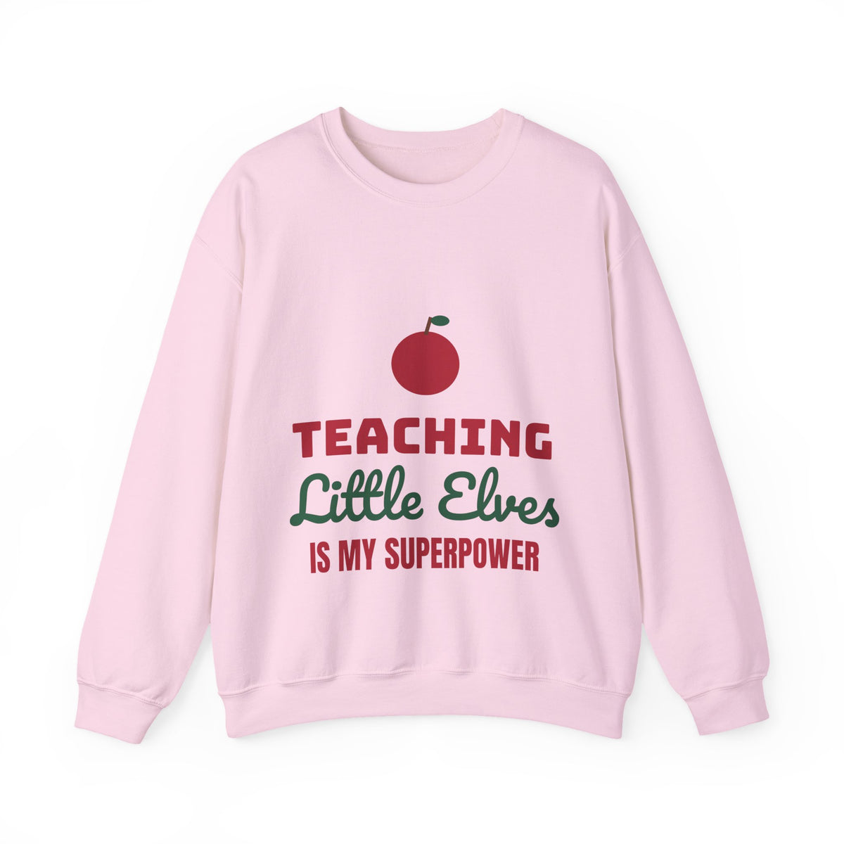 Teaching Little Elves Christmas Teacher Sweatshirt, Teacher Holiday Crewneck, Christmas Gift for Teacher, Teacher Mug