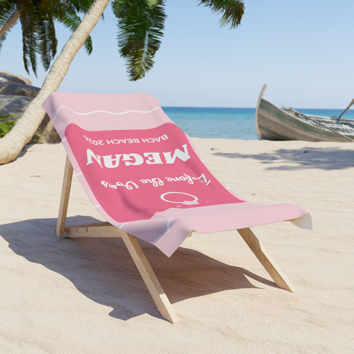 Personalized Bachelorette Beach Towel with Name, Before the Vows Bridal Party Towel, Custom Bach Trip Gift for Bride