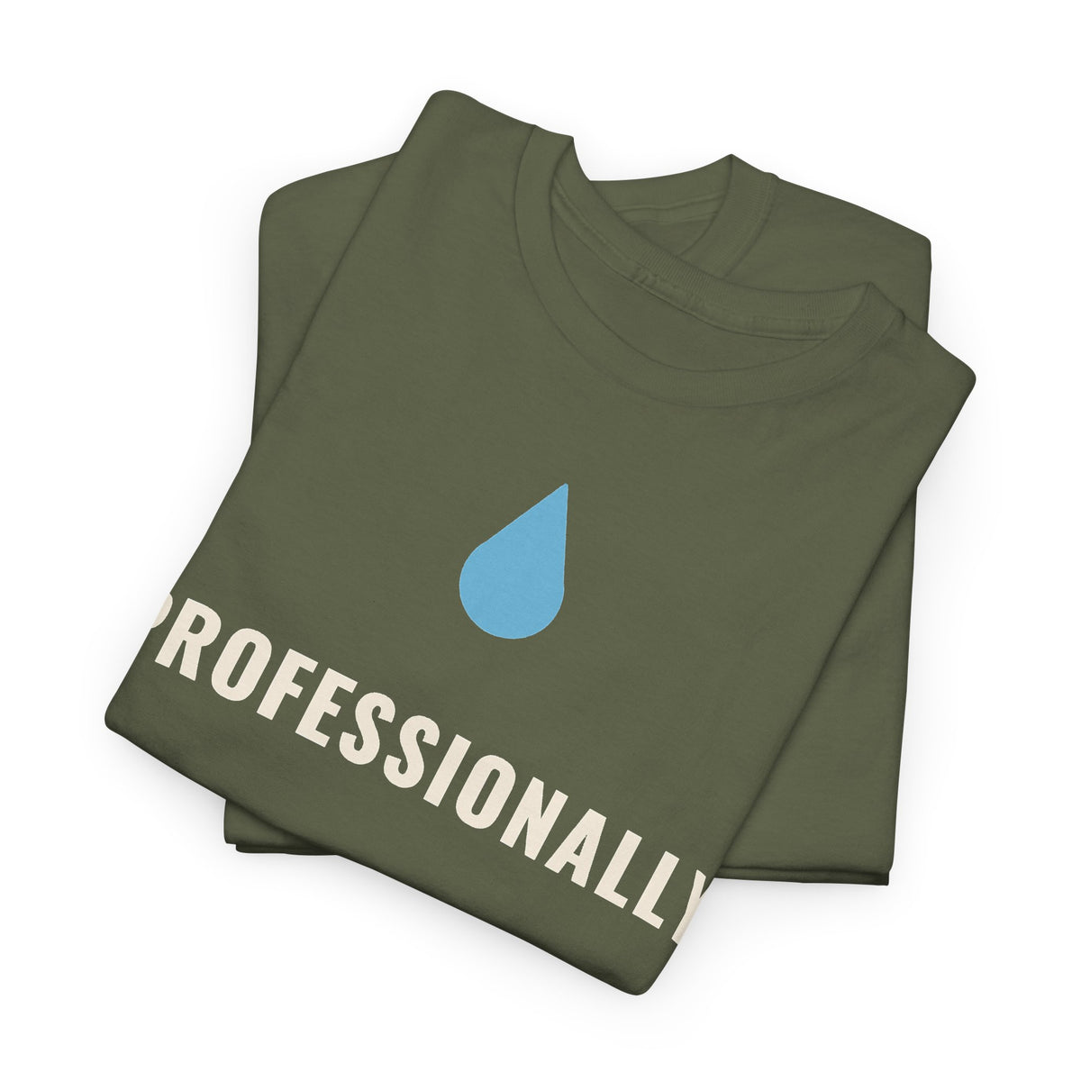 Professionally Unbothered by Clogs Funny Plumber Shirt, Plumbing Humor Tee, Gift for Plumber Dad or Husband