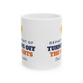 Department of Turning Off the Lights Funny Dad Mug, Dad Director Coffee Cup, Gift for Dad from Kids, Fathers Day
