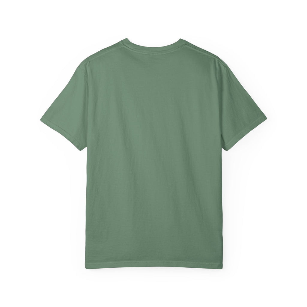 Christmas tee with a red paw in a Santa hat, MERRY CHRISTMAS, BAILEY'S in green and Mom in red script, view 14
