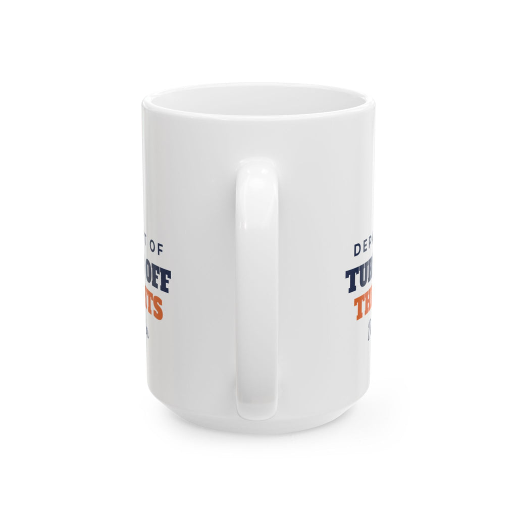 Department of Turning Off the Lights Funny Dad Mug, Dad Director Coffee Cup, Gift for Dad from Kids, Fathers Day