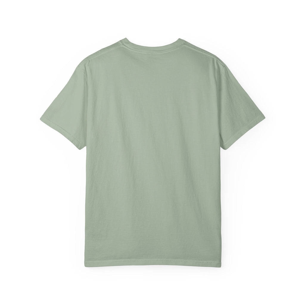 Garment-dyed tee with a black paw and pink heart, BAILEY'S in bold letters and Mom in rose script, view 12