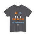 I Fix Hot Rooms and Cold Shoulders Funny HVAC Shirt, HVAC Tech Humor Tee, Gift for HVAC Technician Dad