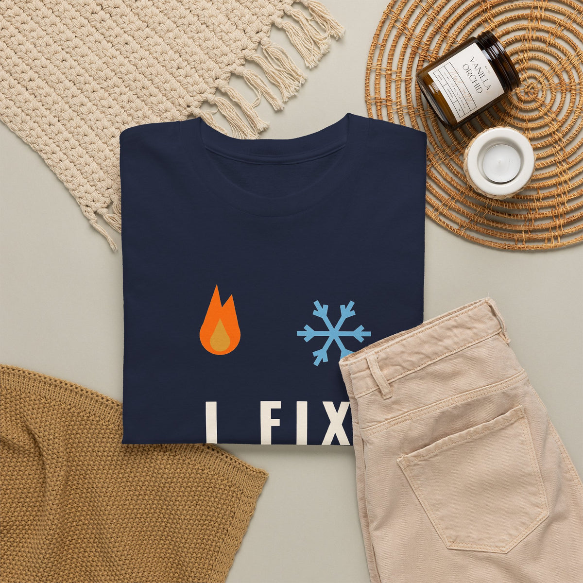 I Fix Hot Rooms and Cold Shoulders Funny HVAC Shirt, HVAC Tech Humor Tee, Gift for HVAC Technician Dad
