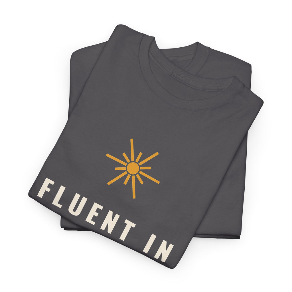 Fluent in Bead and Puddle Funny Welder Shirt, Welding Humor Tee, Metal Whisperer Gift for Welder Dad