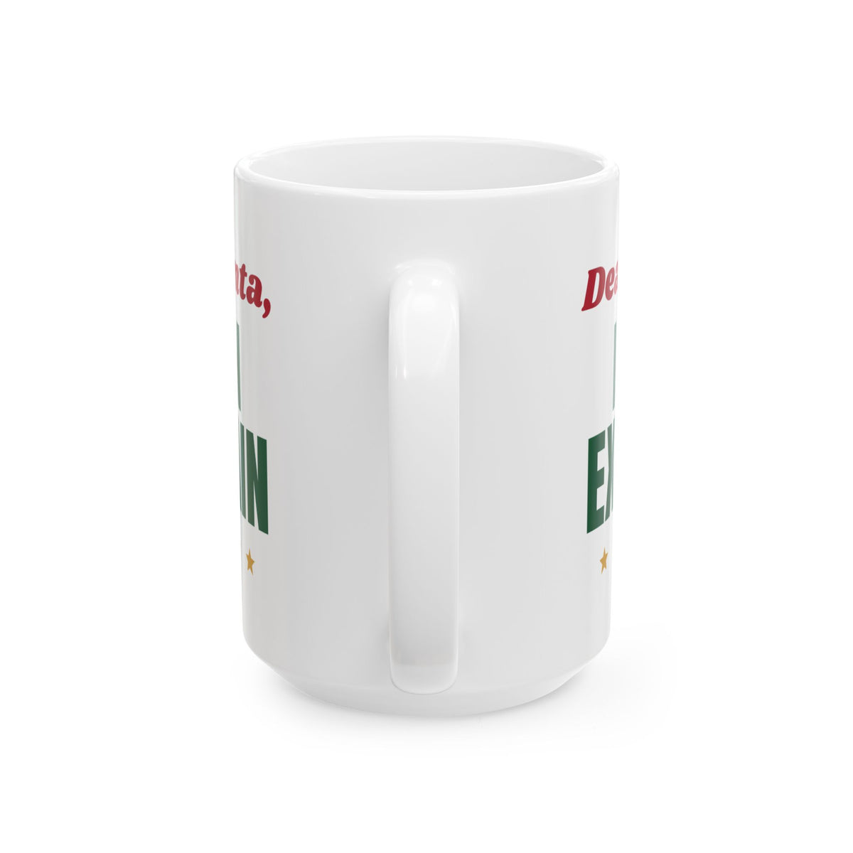 Dear Santa I Can Explain Funny Christmas Mug, Naughty List Holiday Mug, Funny Xmas Gift, Christmas Party Mug